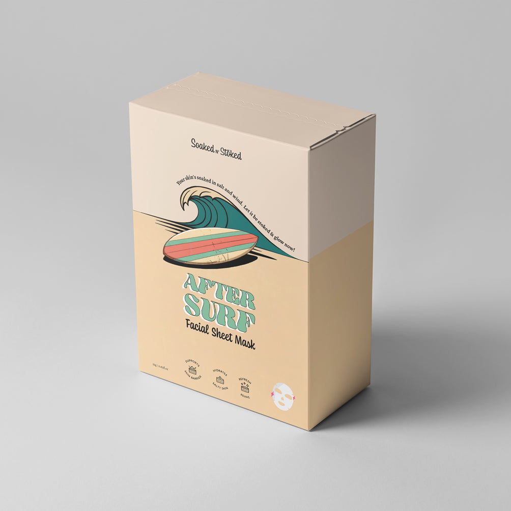 After Surf Dewy Reset Facial Sheet Mask Set